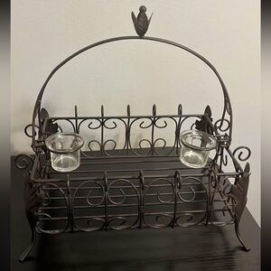 Vintage metal decor